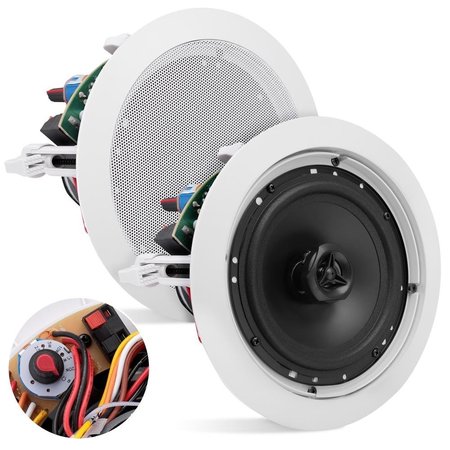 PYLE 6.5" In-Wall / In-Ceiling 70V Speaker, PDIC63T PDIC63T